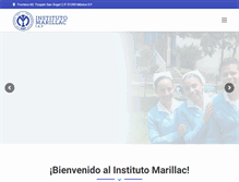 Tablet Screenshot of institutomarillac.edu.mx